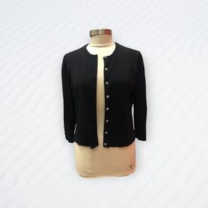Size 10 black cardigan